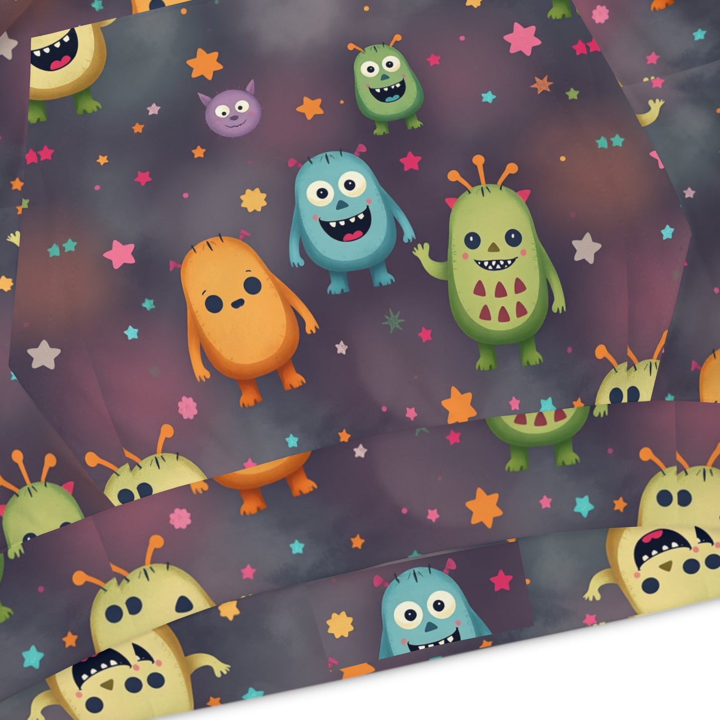 Starry Monster Mischief Youth Hoodie