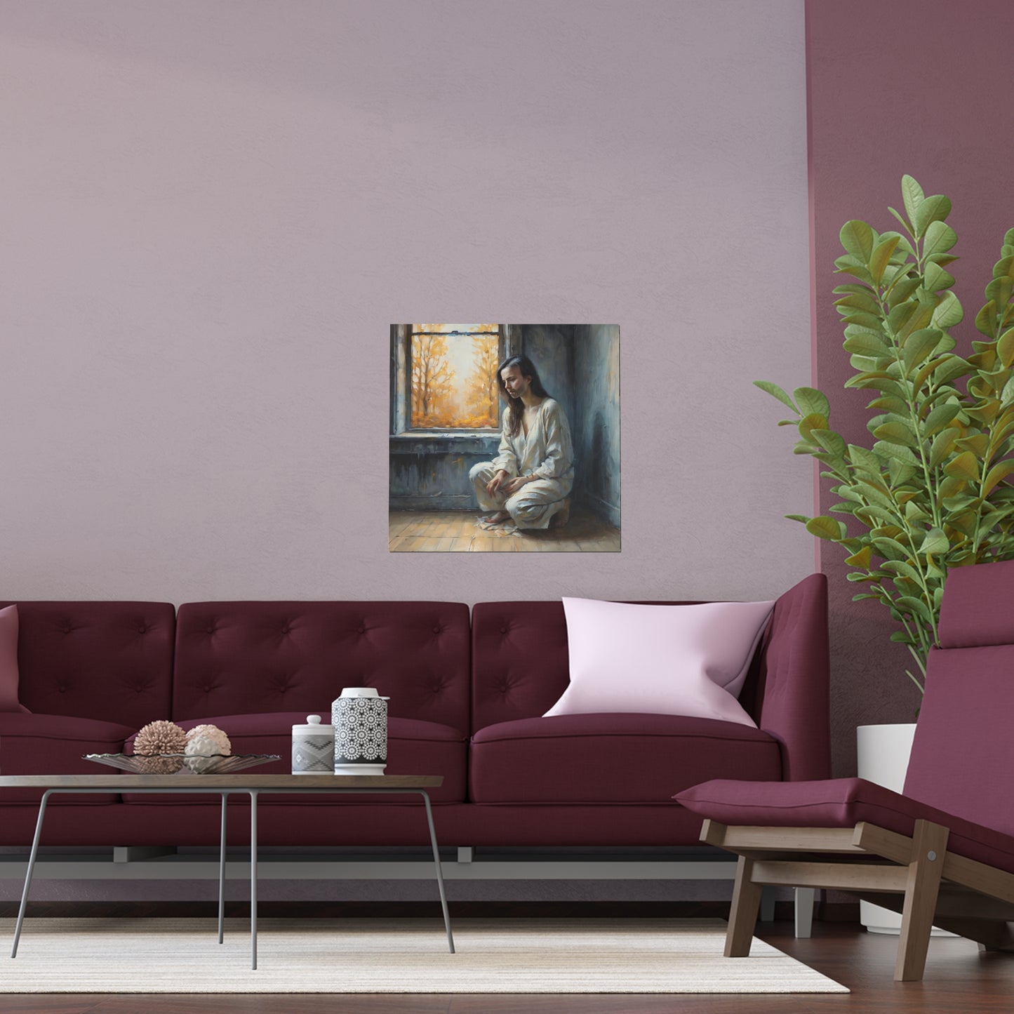 Indoor and Outdoor Silk Posters (Square 15)