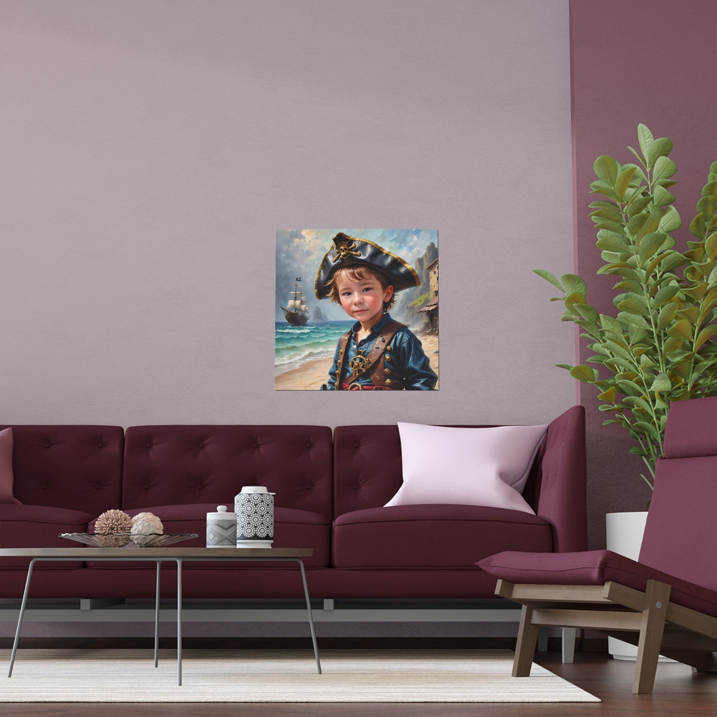 Indoor and Outdoor Silk Posters (Square 48)