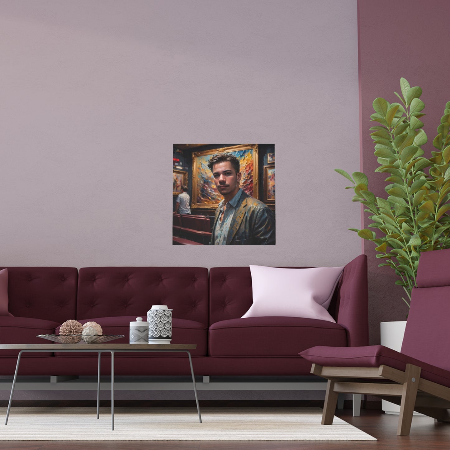 Indoor and Outdoor Silk Posters (Square 41)