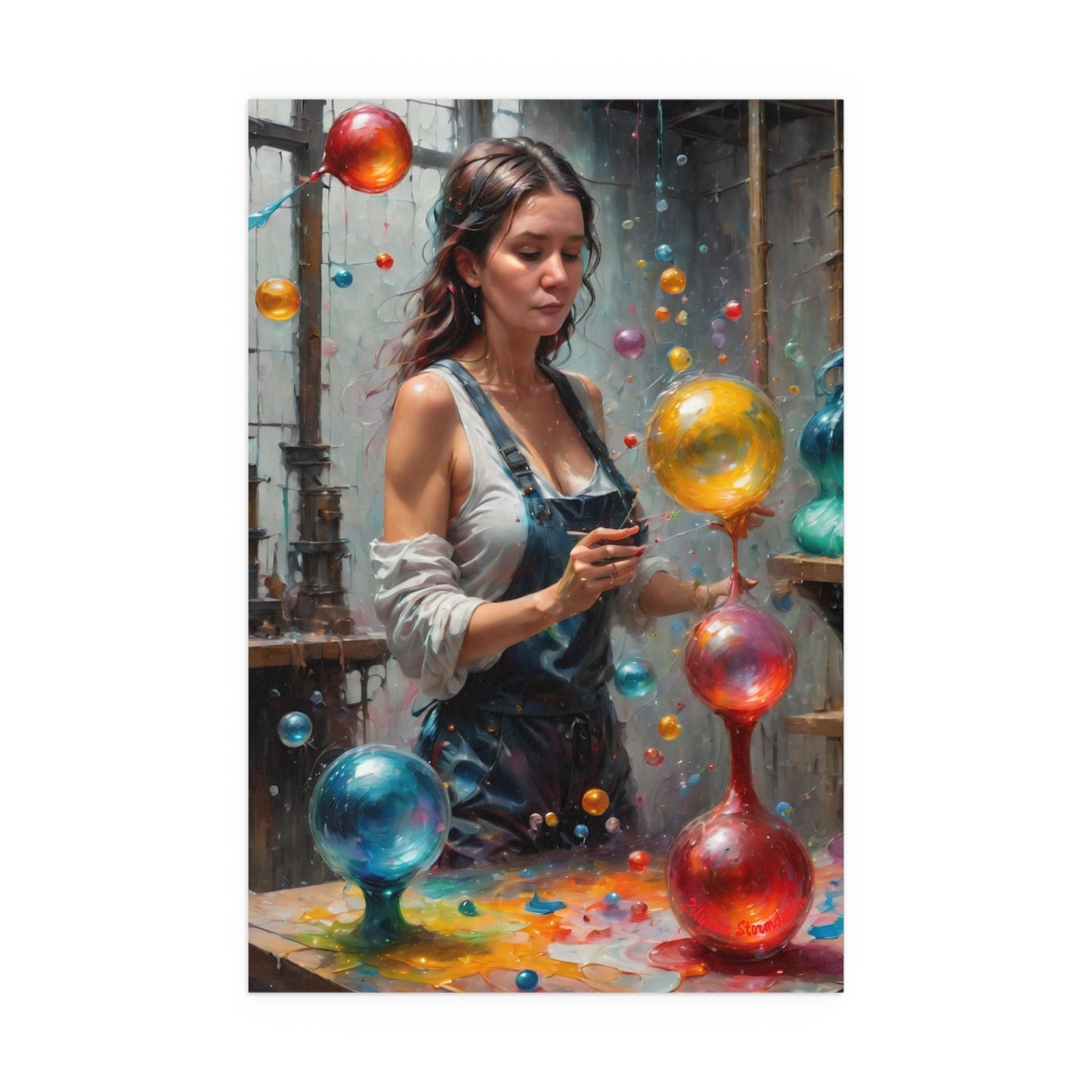 Indoor and Outdoor Silk Posters (Vertical 35)