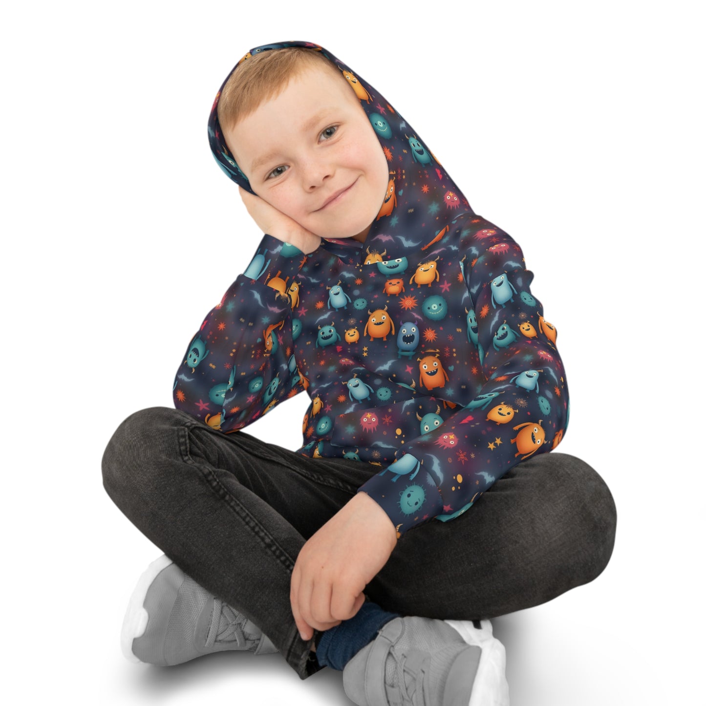 Midnight Monster Mischief Youth Hoodie