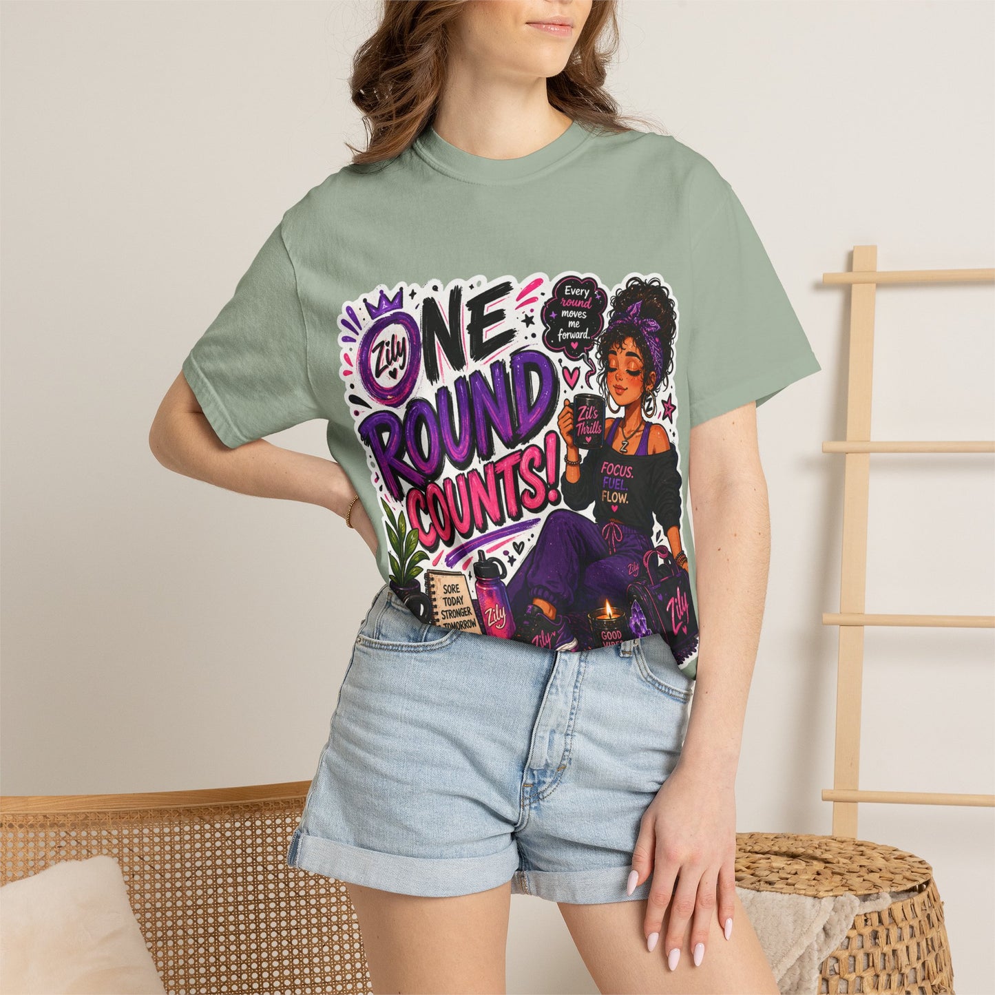 One Round Counts Tee