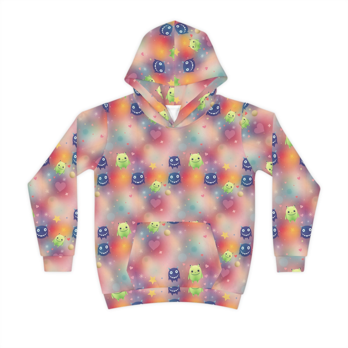 Heartburst Galaxy Buddies Youth Hoodie