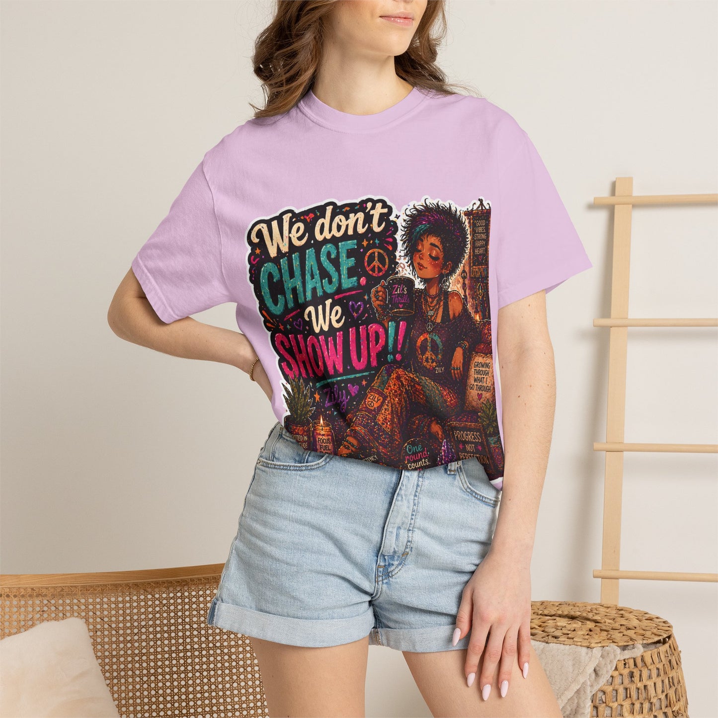 Show Up Over Chase Tee