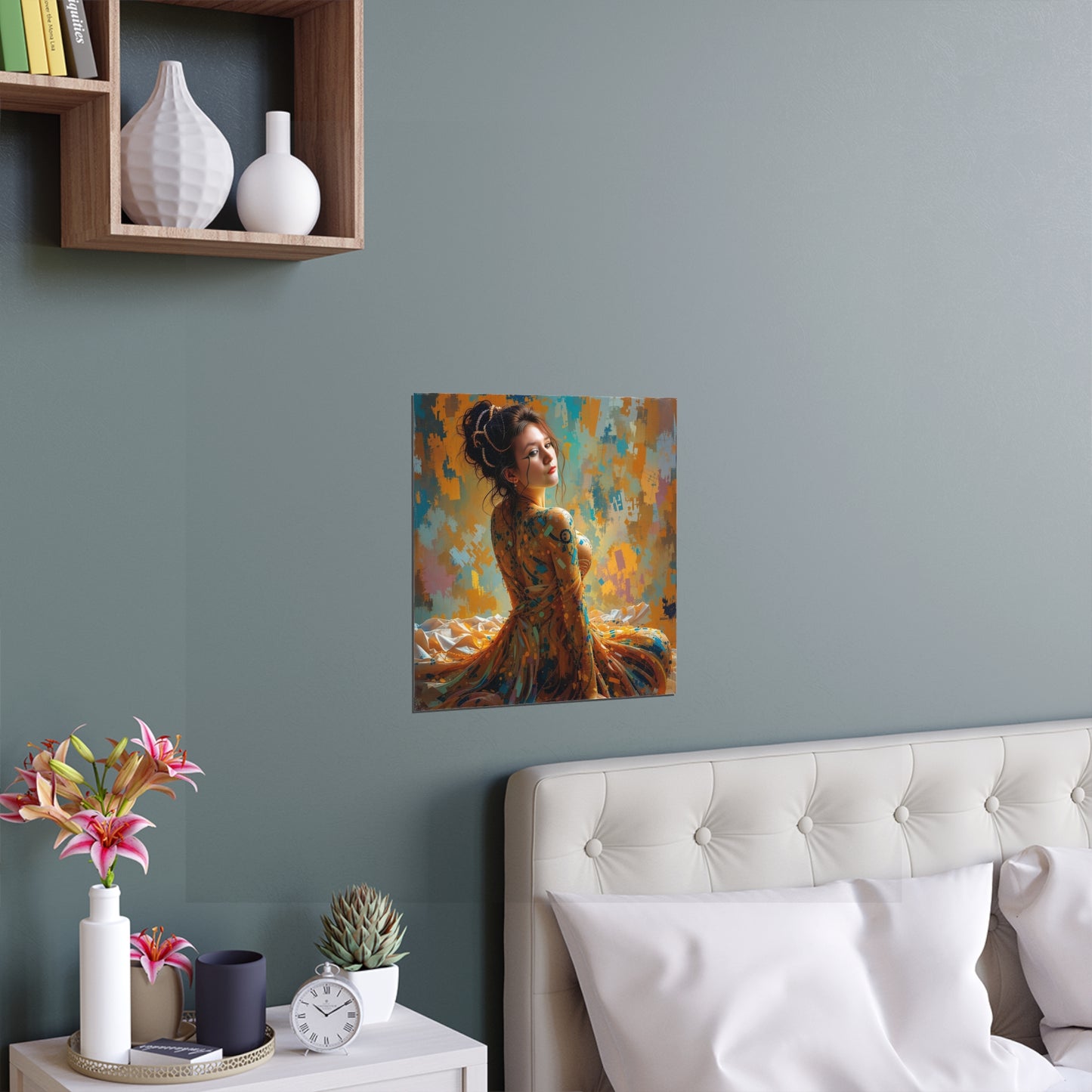 Indoor and Outdoor Silk Posters (Square 39)