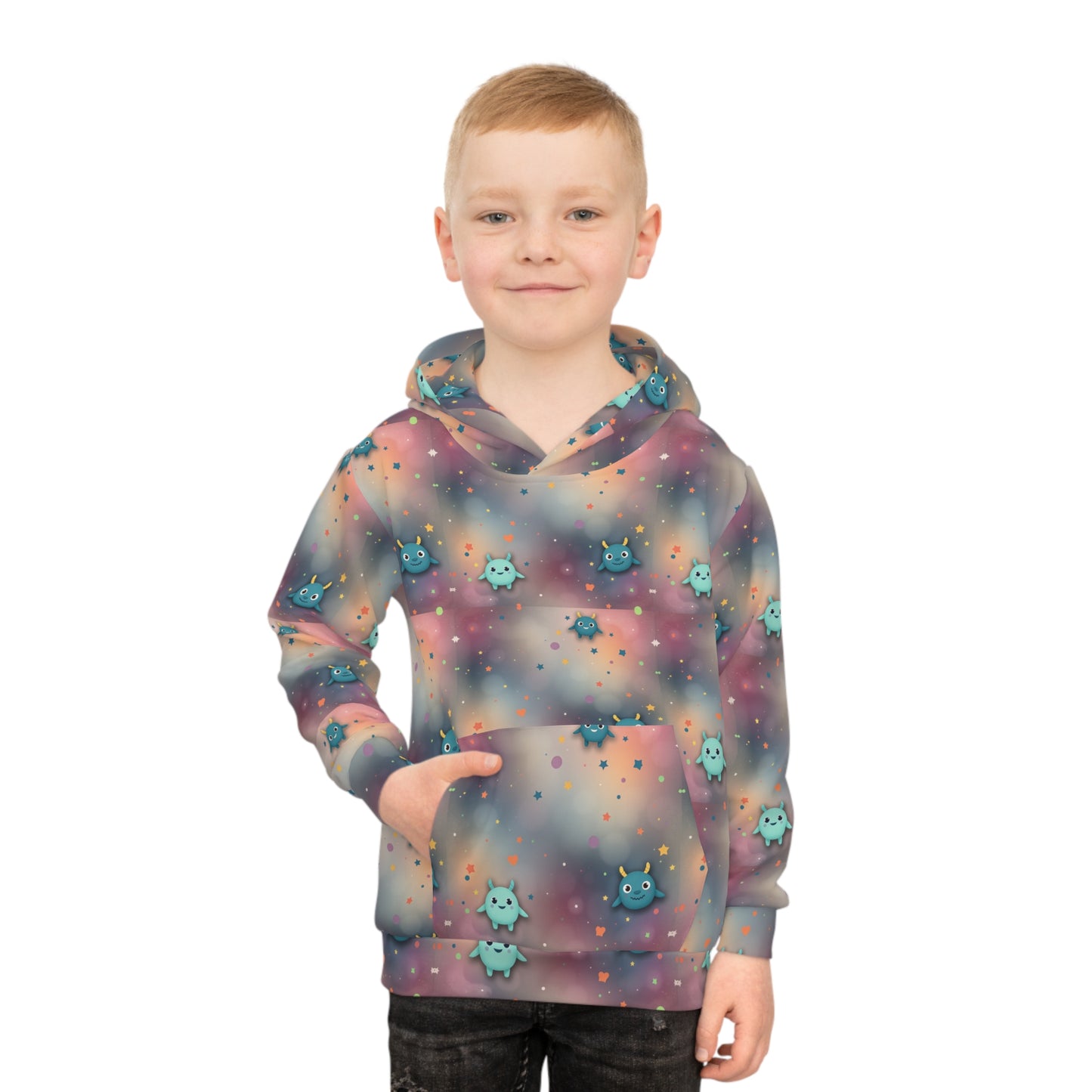 Cosmic Critter Cloud Youth Hoodie