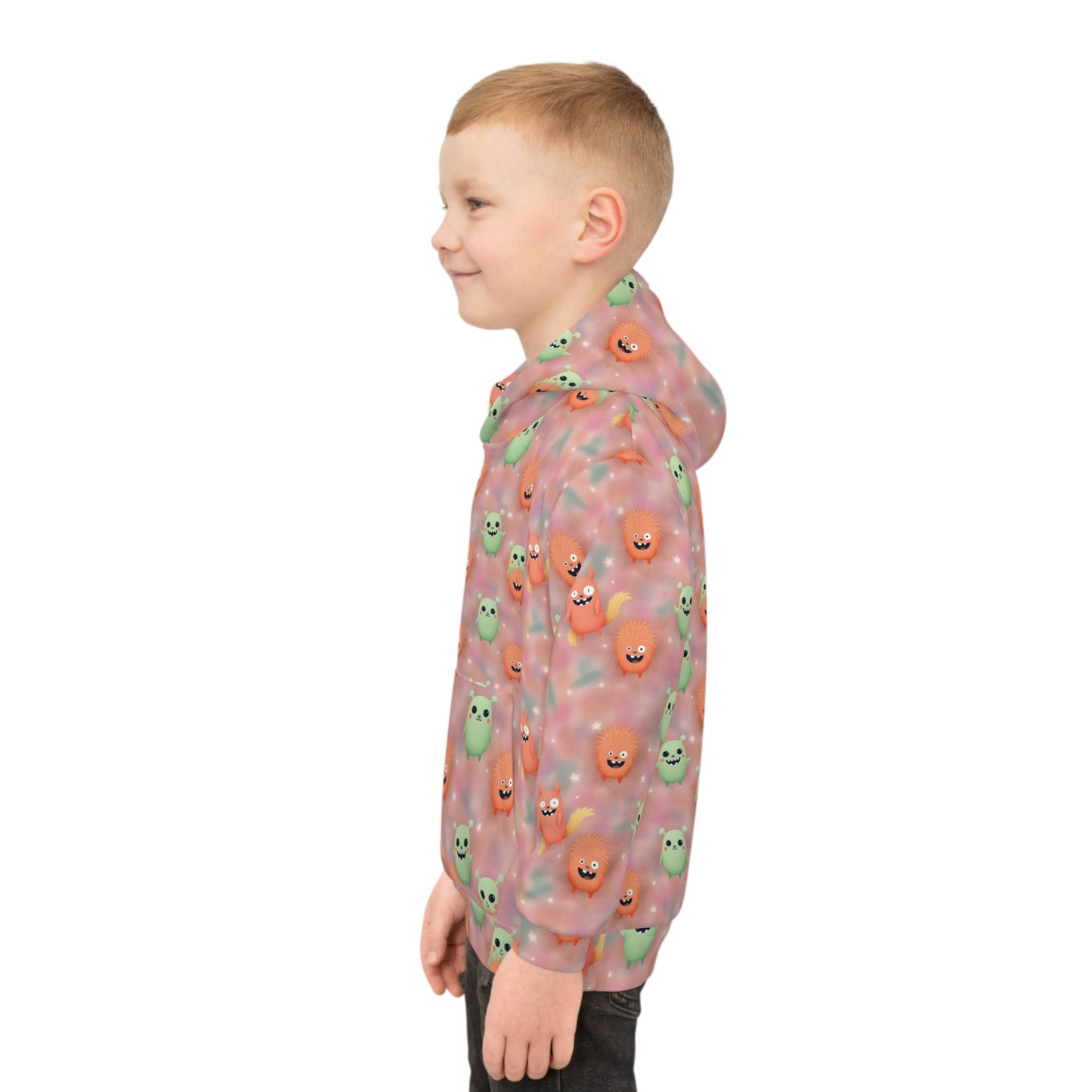 Peachy Monster Parade Youth Hoodie