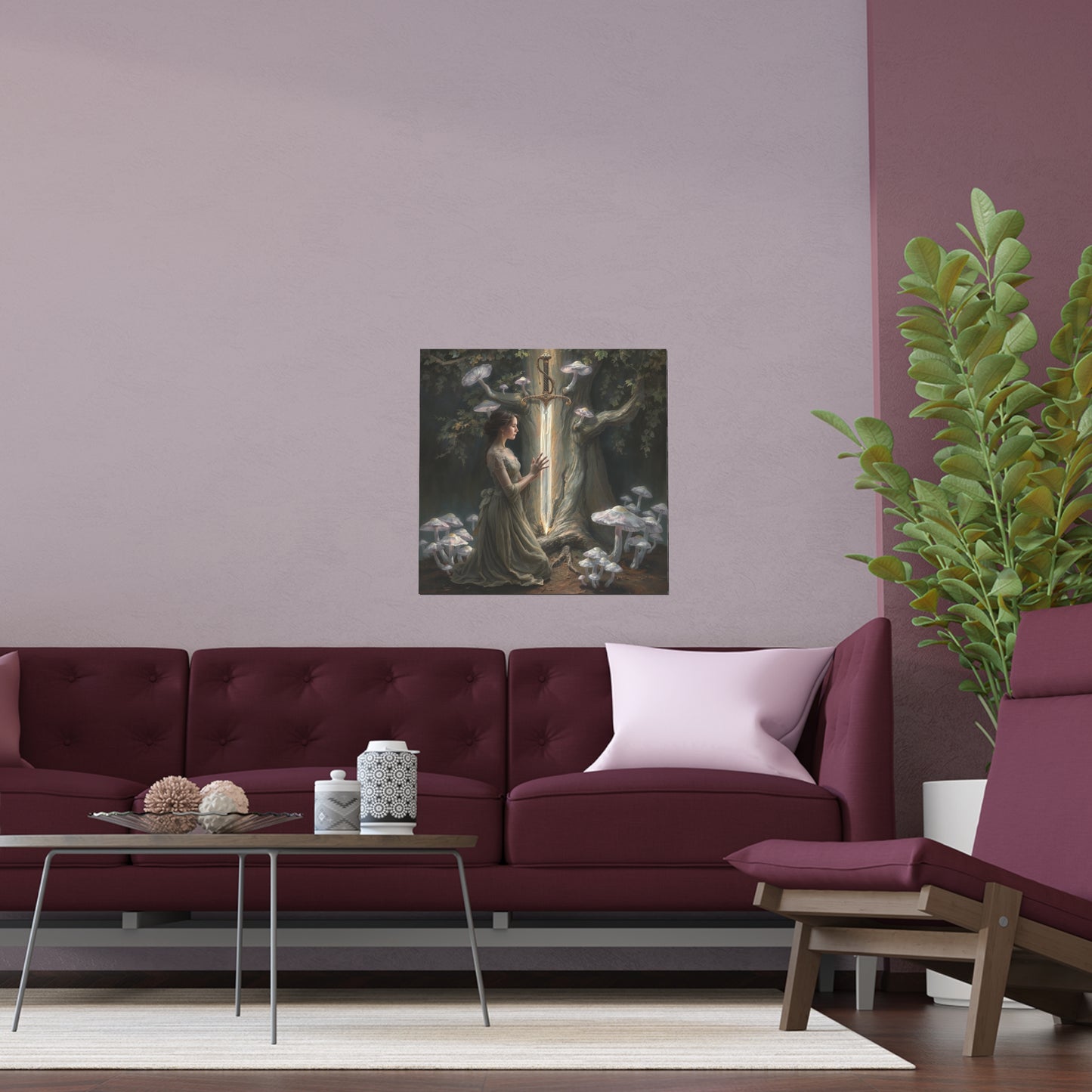 Indoor and Outdoor Silk Posters (Square 27)