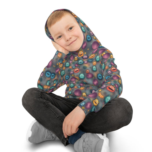 Cosmic Bubble Monster Bash Youth Hoodie