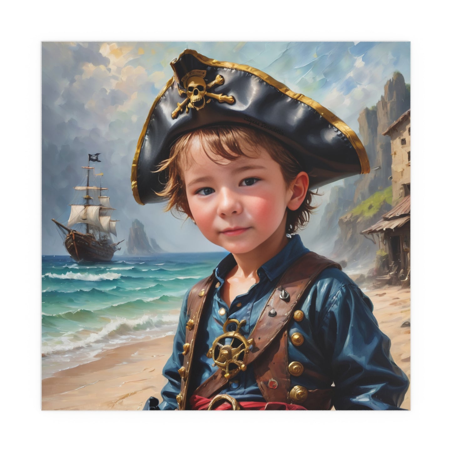 Indoor and Outdoor Silk Posters (Square 48)