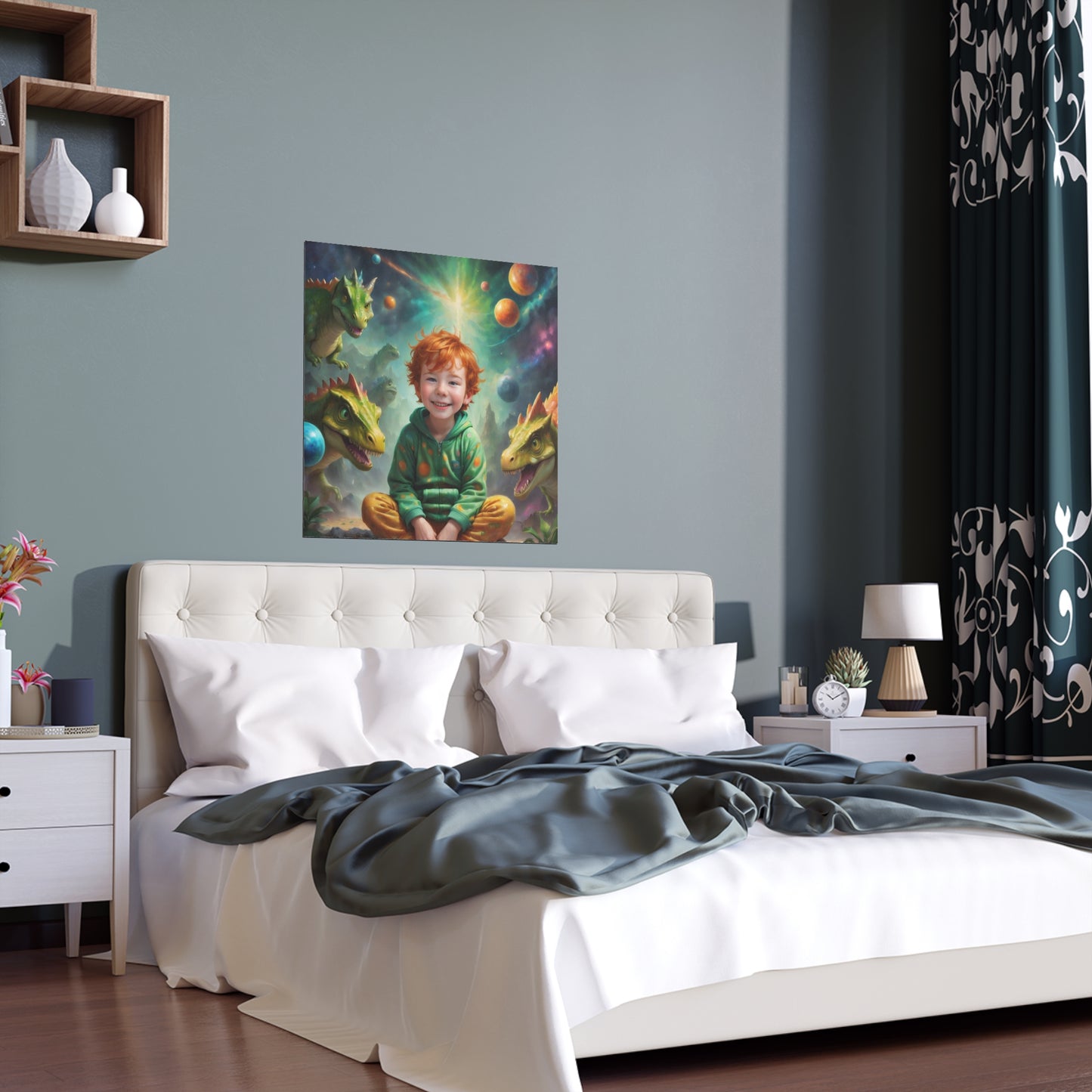 Indoor and Outdoor Silk Posters (Square 38)