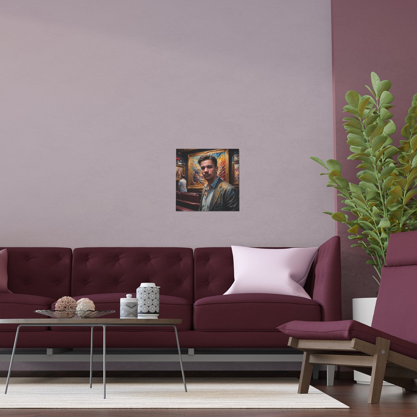 Indoor and Outdoor Silk Posters (Square 41)