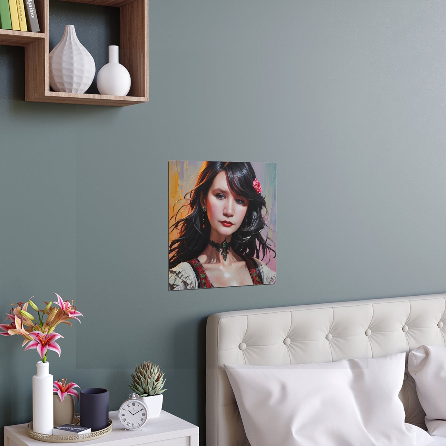 Indoor and Outdoor Silk Posters (Square 45)