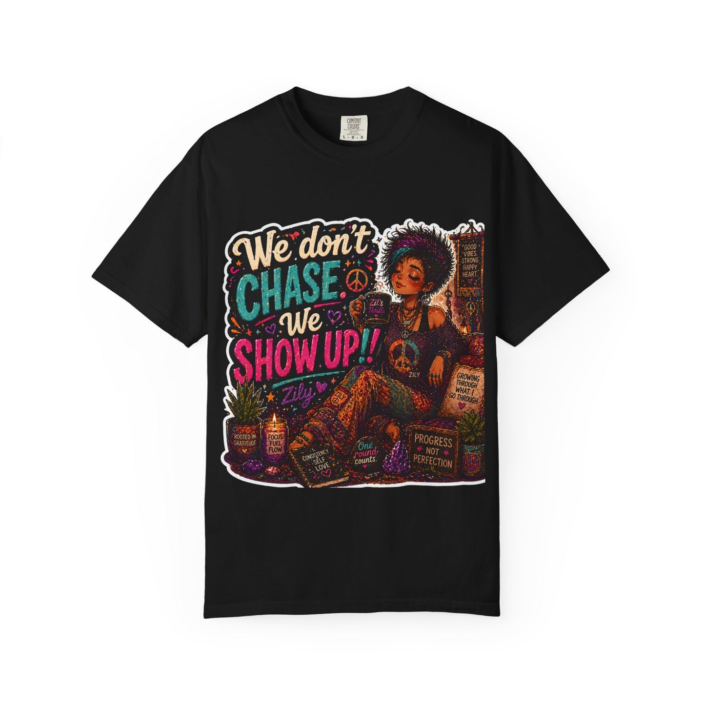 Show Up Over Chase Tee