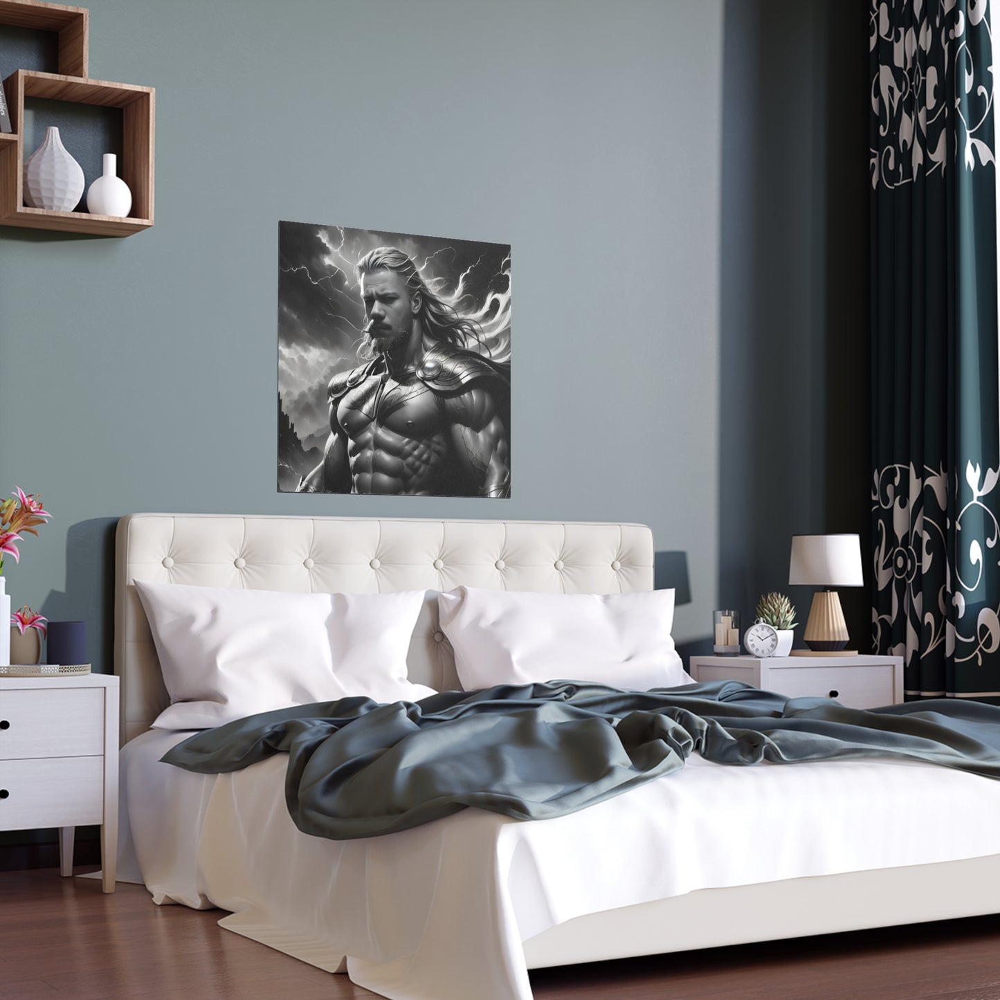 Indoor and Outdoor Silk Posters (Square 49)