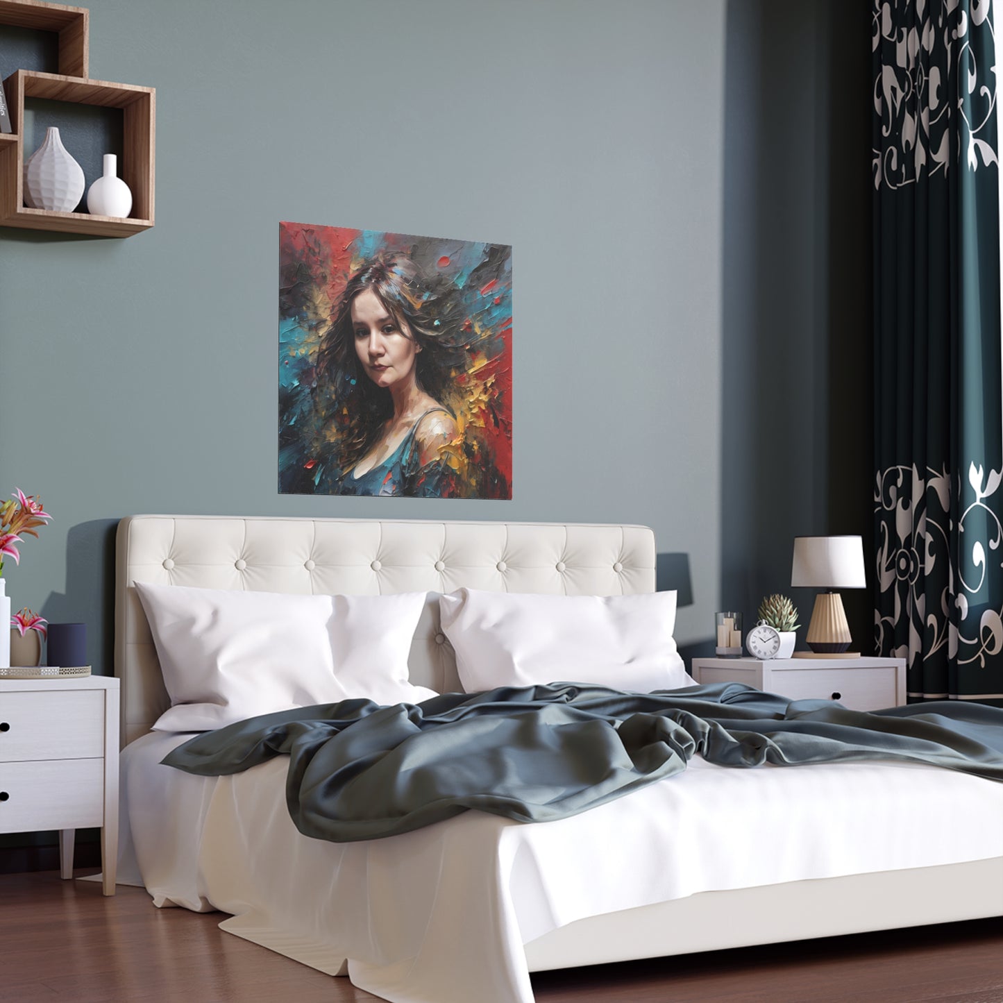 Indoor and Outdoor Silk Posters (Square 9)