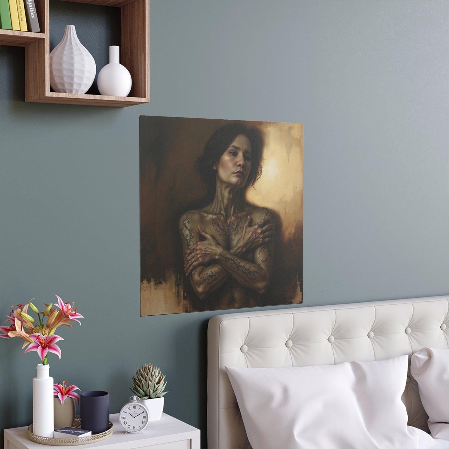 Indoor and Outdoor Silk Posters (Square 40)