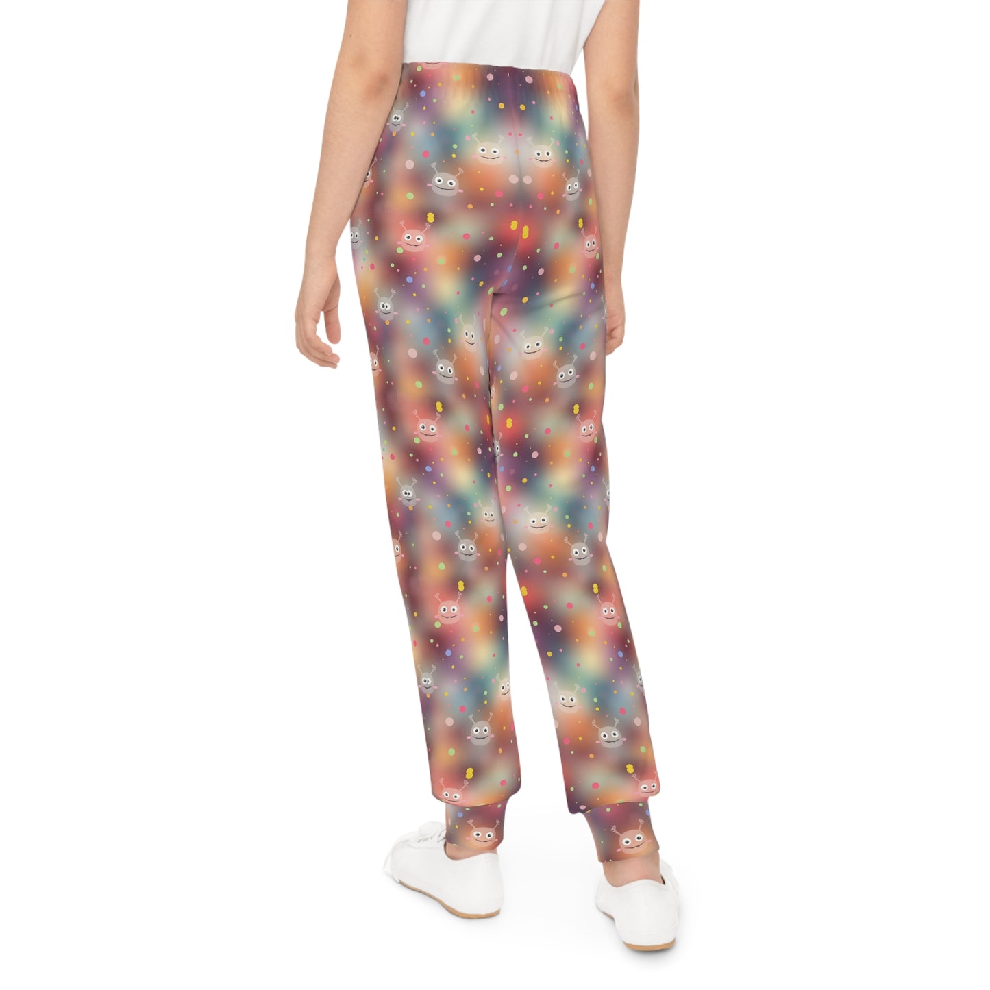 Cosmic Sprinkle Bots Monster Youth Joggers