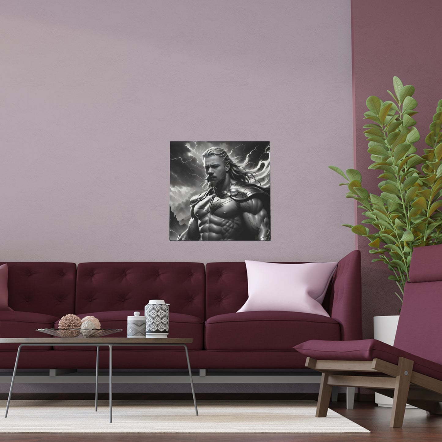 Indoor and Outdoor Silk Posters (Square 49)