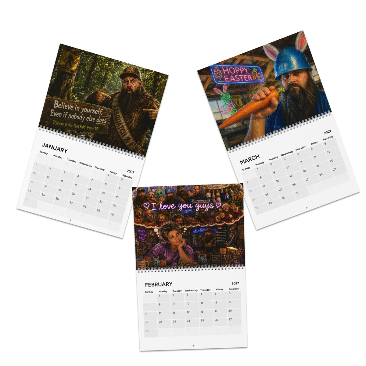 GotEM Fam Calendar 2027