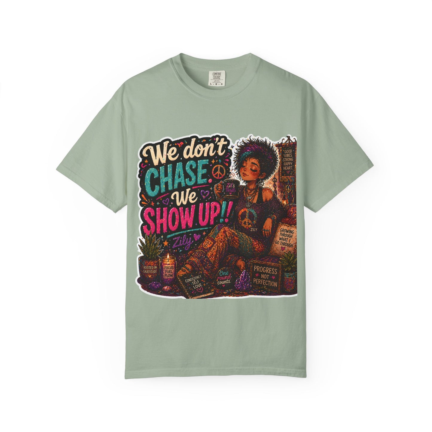 Show Up Over Chase Tee