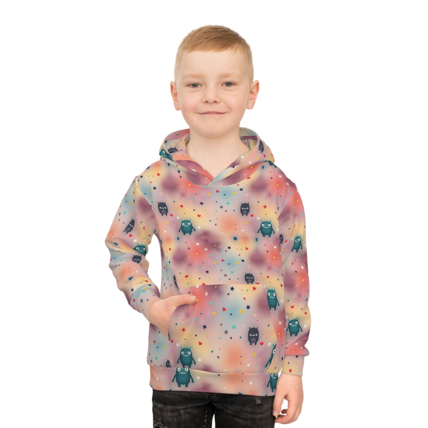 Pastel Monster Stardust Youth Hoodie