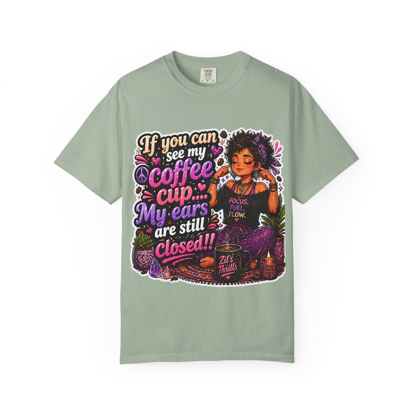 Coffee First, Then Words Tee