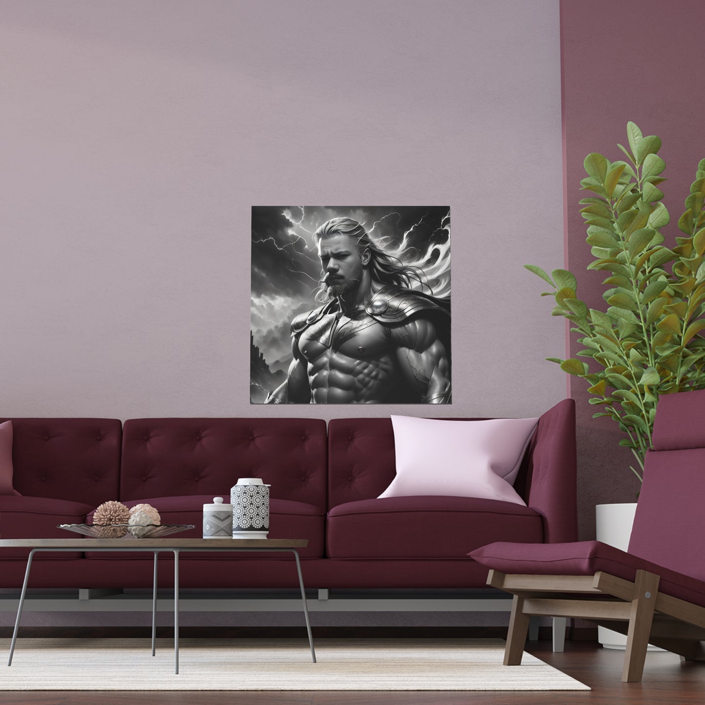 Indoor and Outdoor Silk Posters (Square 49)