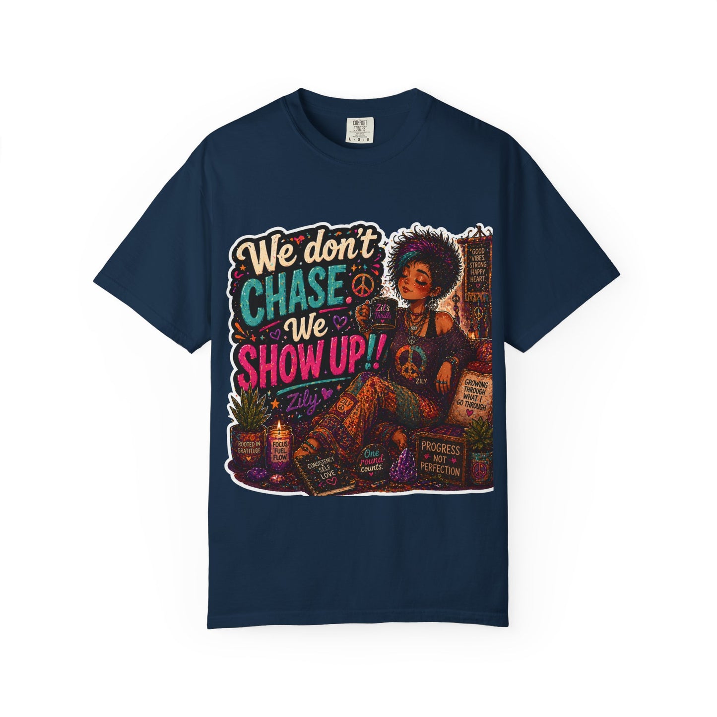 Show Up Over Chase Tee