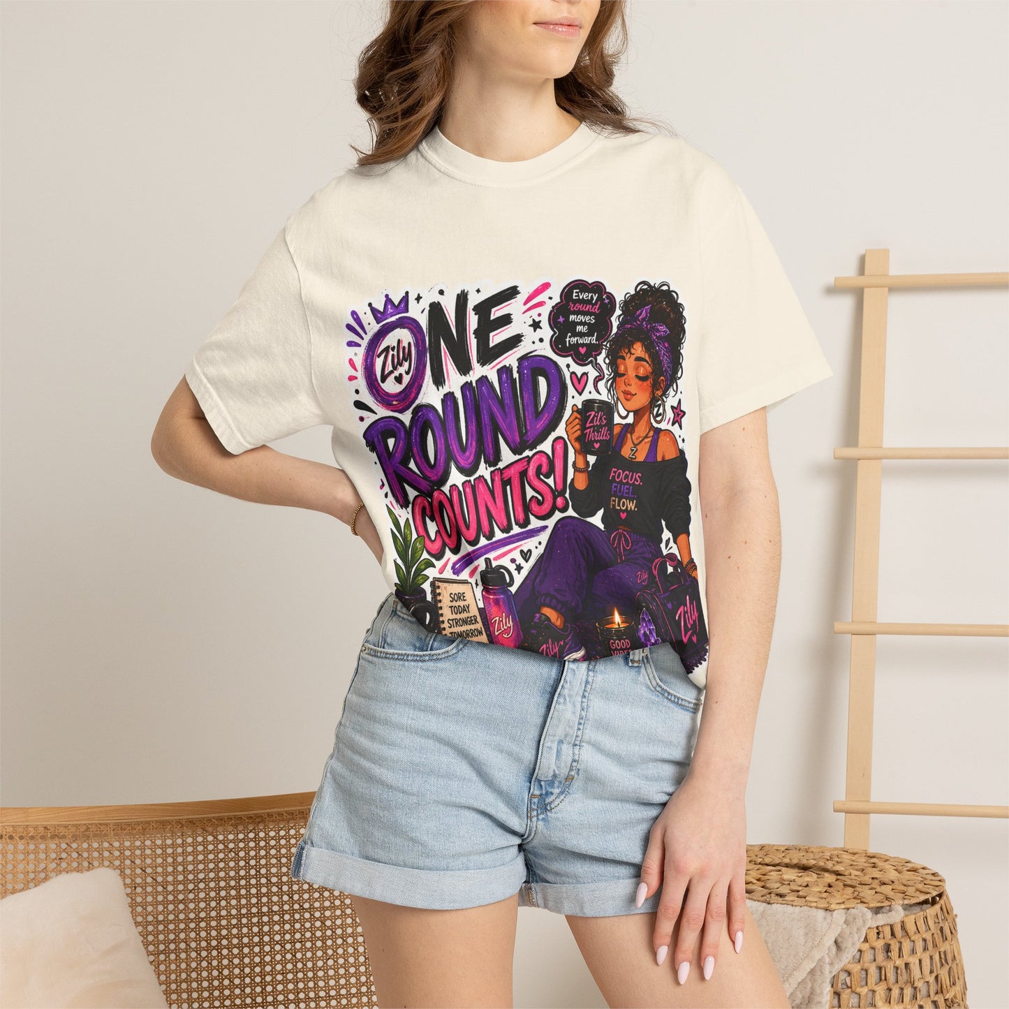 One Round Counts Tee