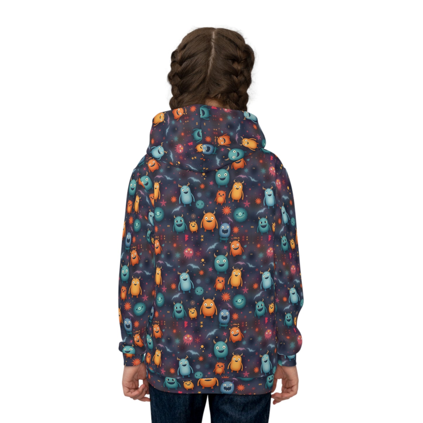 Midnight Monster Mischief Youth Hoodie