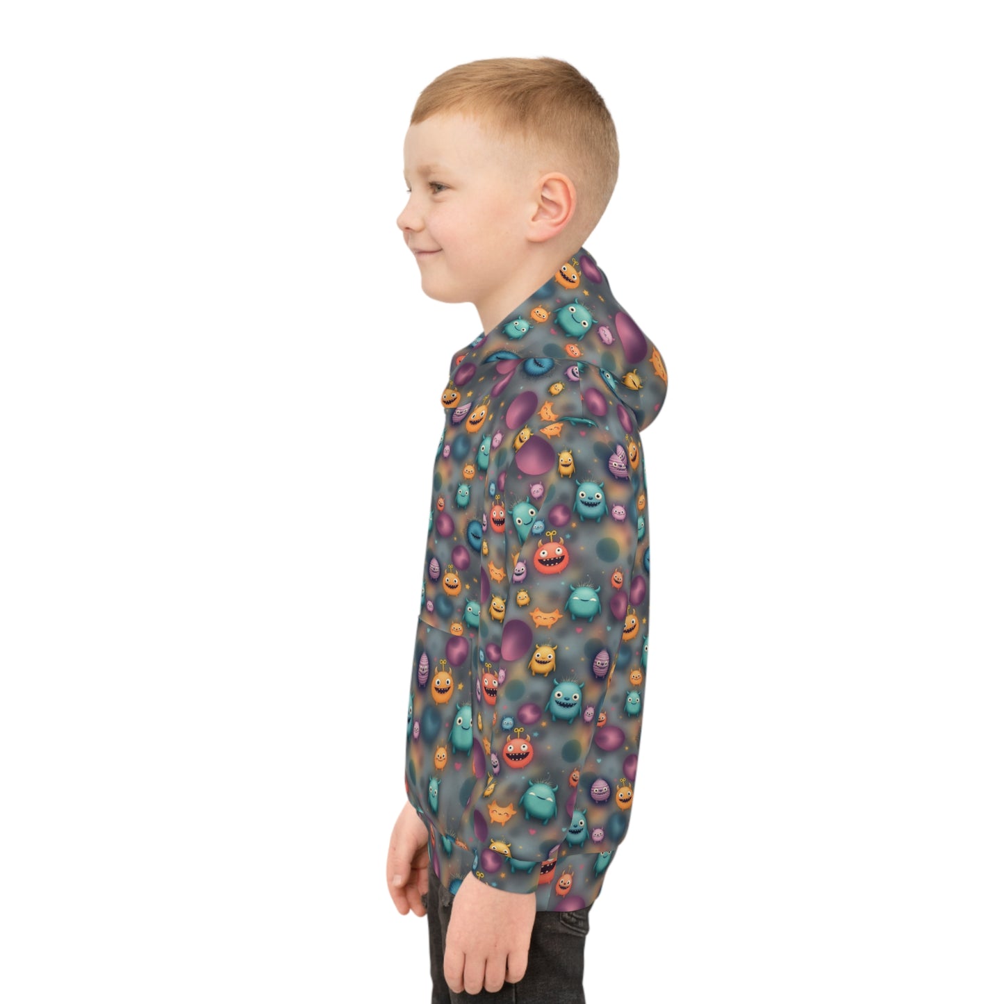 Cosmic Bubble Monster Bash Youth Hoodie