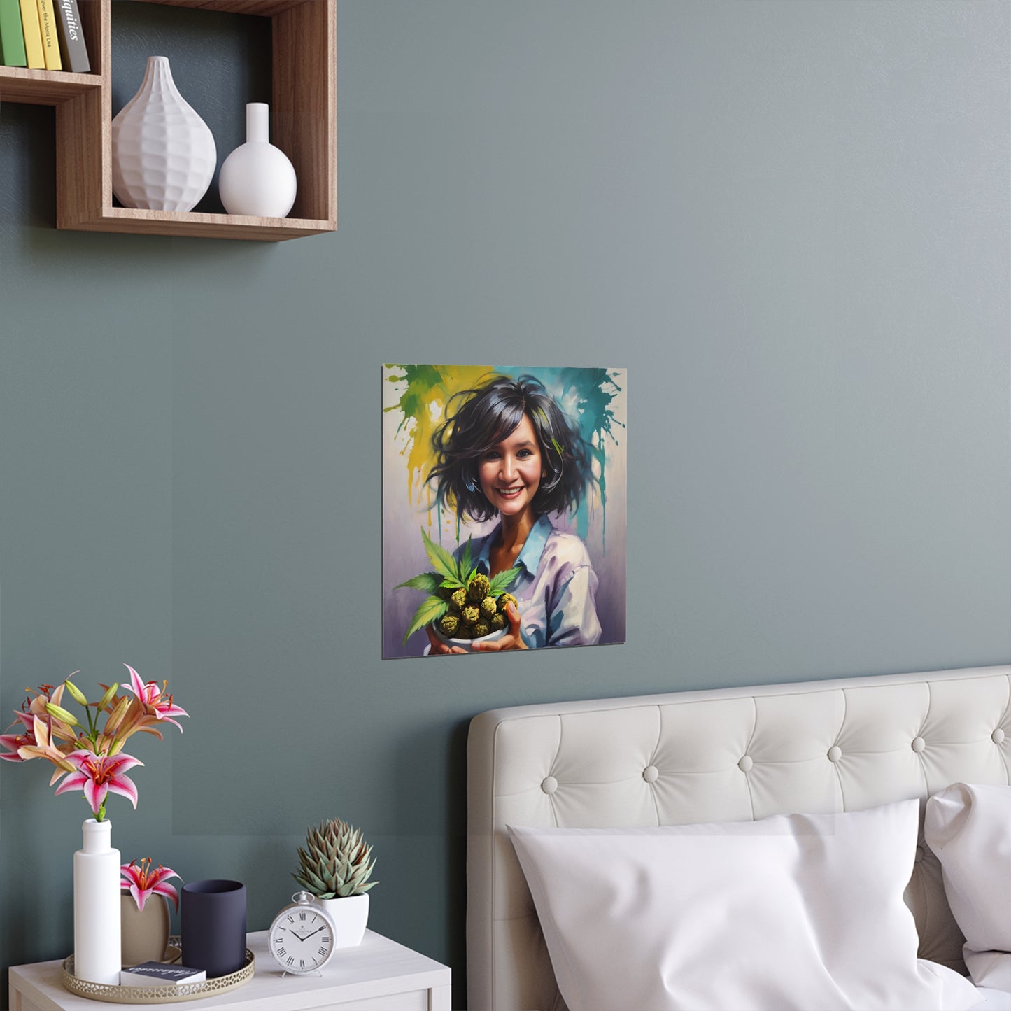 Indoor and Outdoor Silk Posters (Square 35)