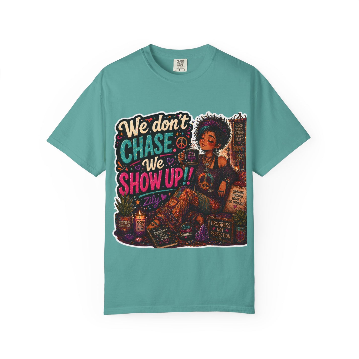 Show Up Over Chase Tee