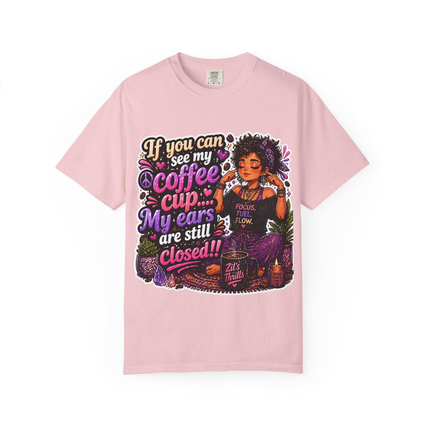 Coffee First, Then Words Tee