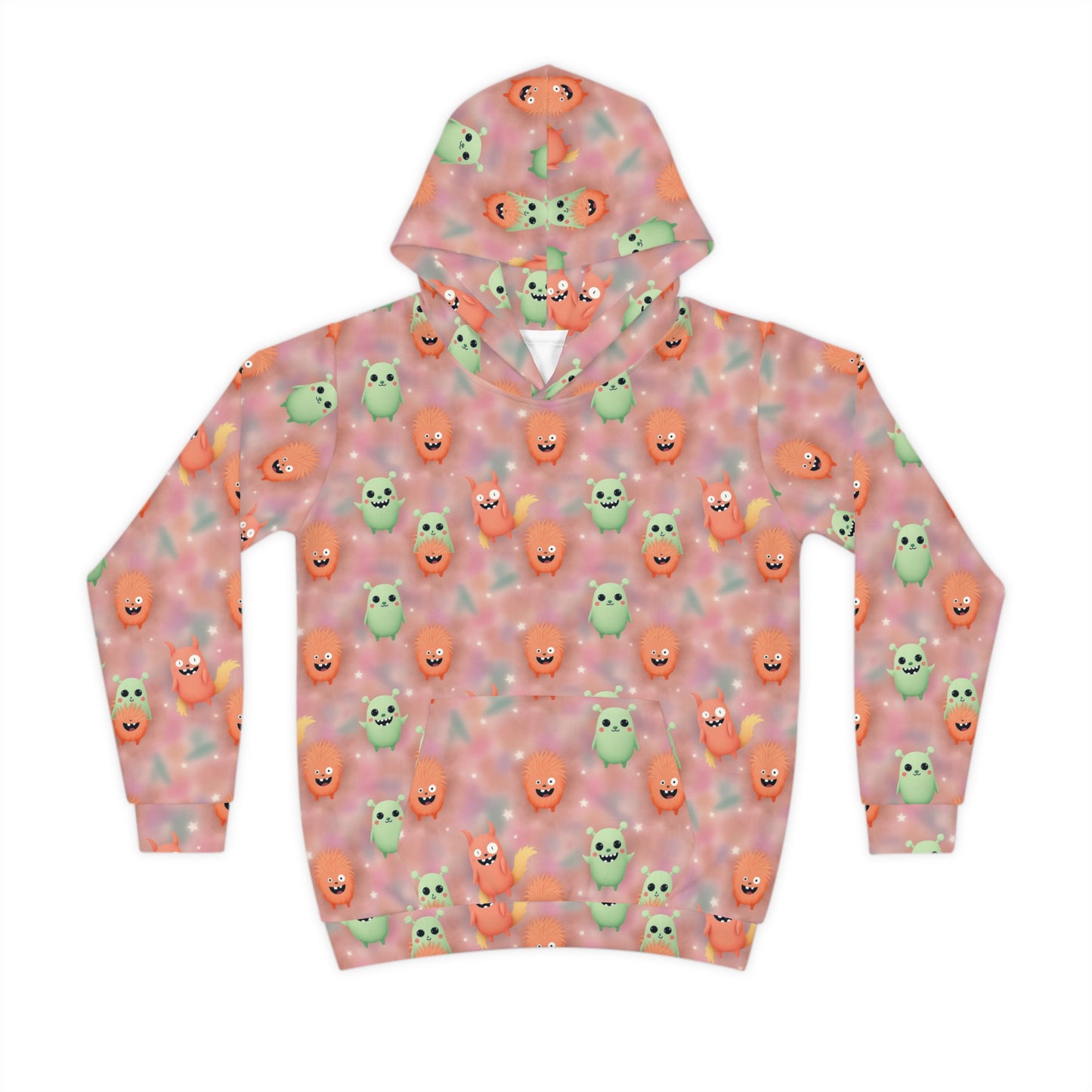 Peachy Monster Parade Youth Hoodie