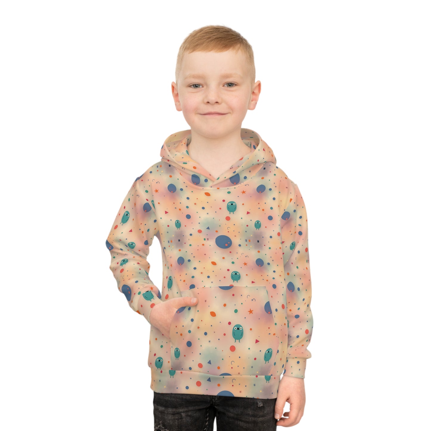 Peachy Planet Pals Youth Hoodie
