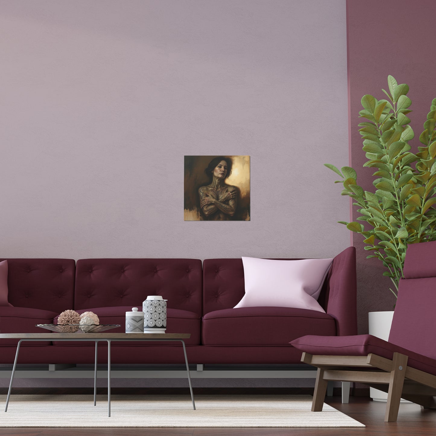 Indoor and Outdoor Silk Posters (Square 40)