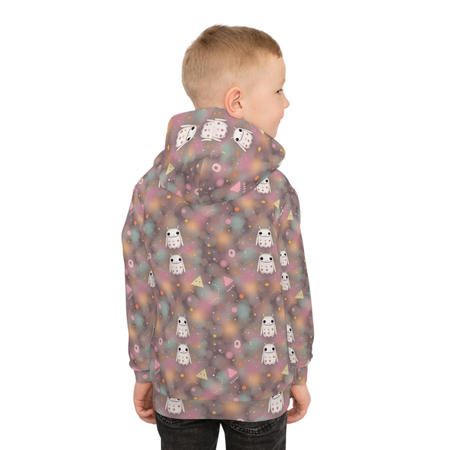 Marshmallow Moonbeam Monsters Youth Hoodie