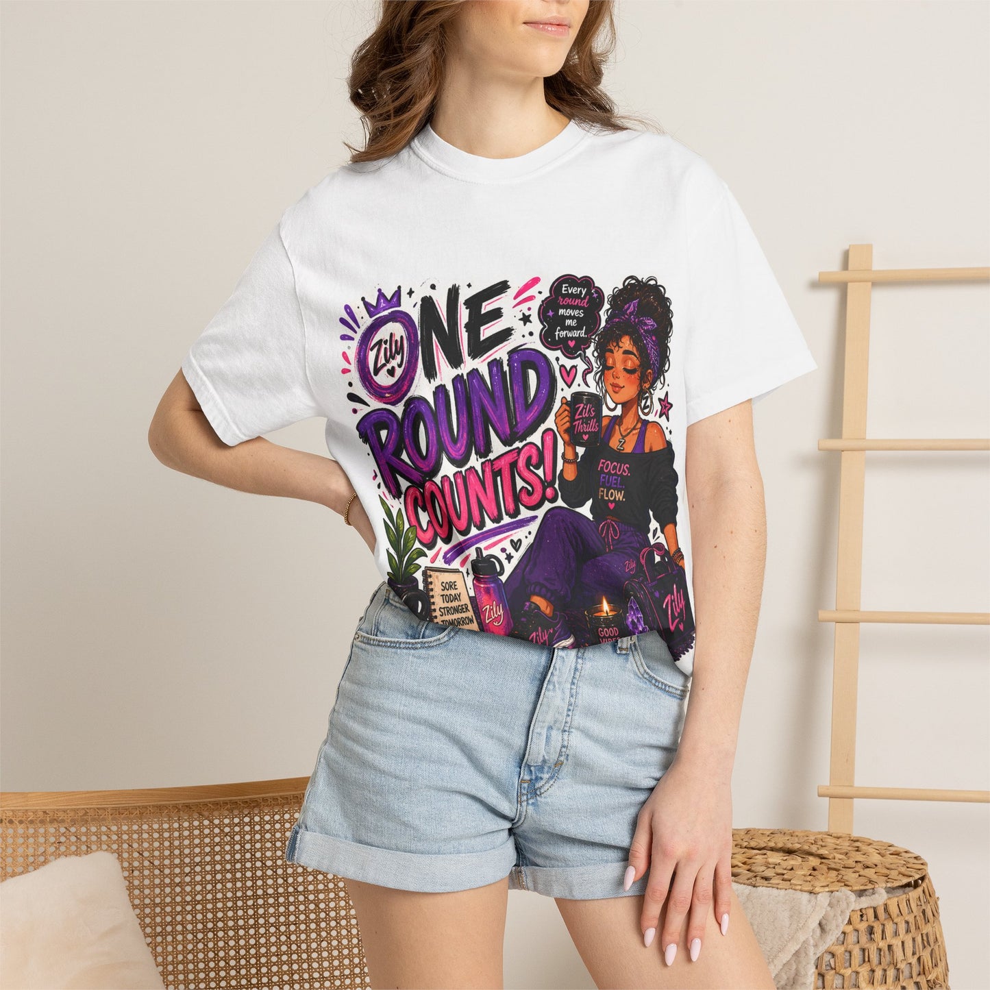 One Round Counts Tee
