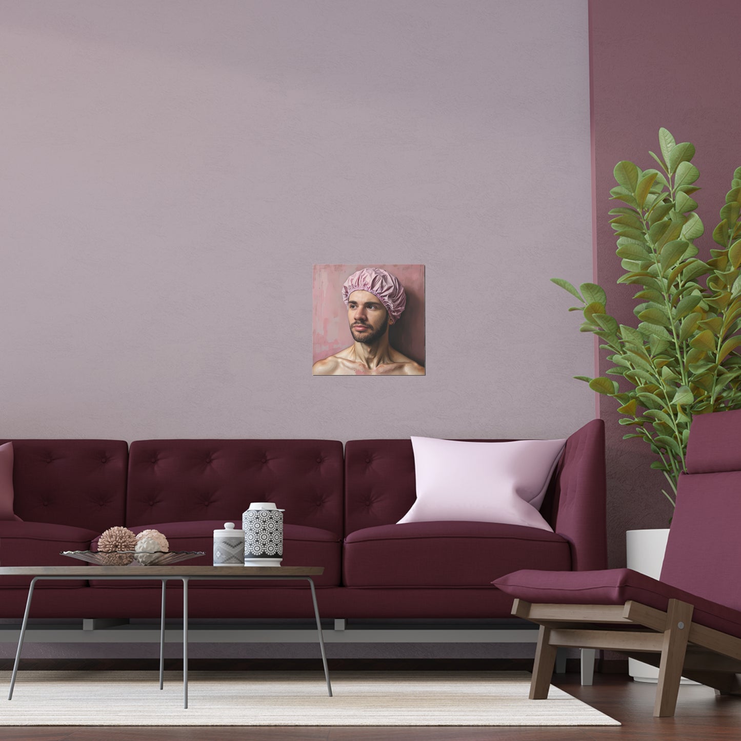 Indoor and Outdoor Silk Posters (Square 44)