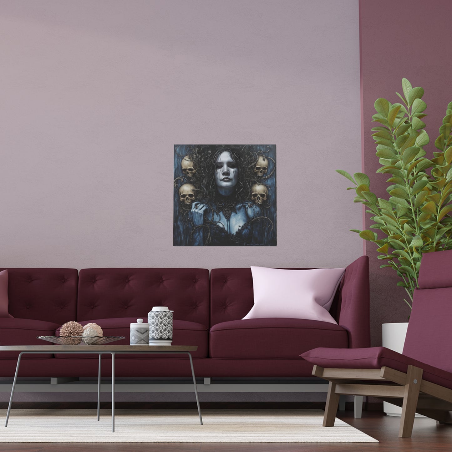 Indoor and Outdoor Silk Posters (Square 50)