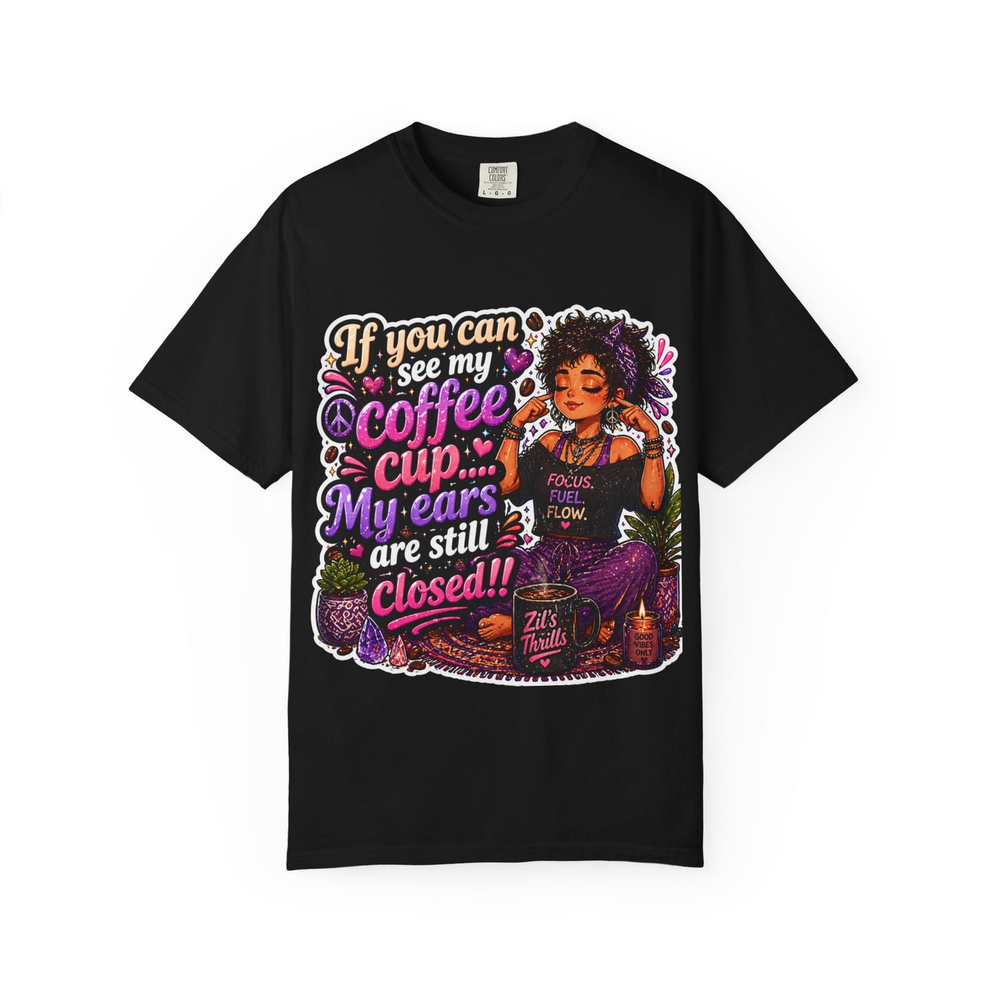 Coffee First, Then Words Tee