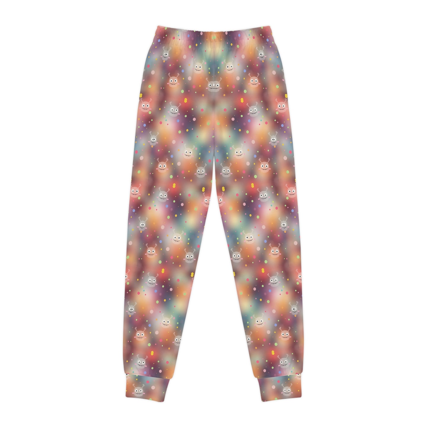Cosmic Sprinkle Bots Monster Youth Joggers