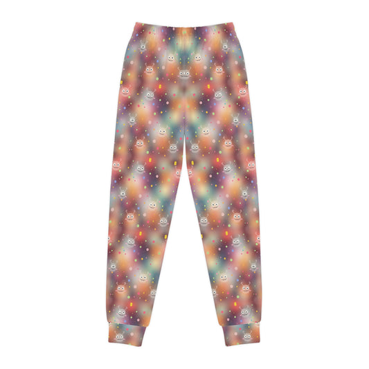 Cosmic Sprinkle Bots Monster Youth Joggers