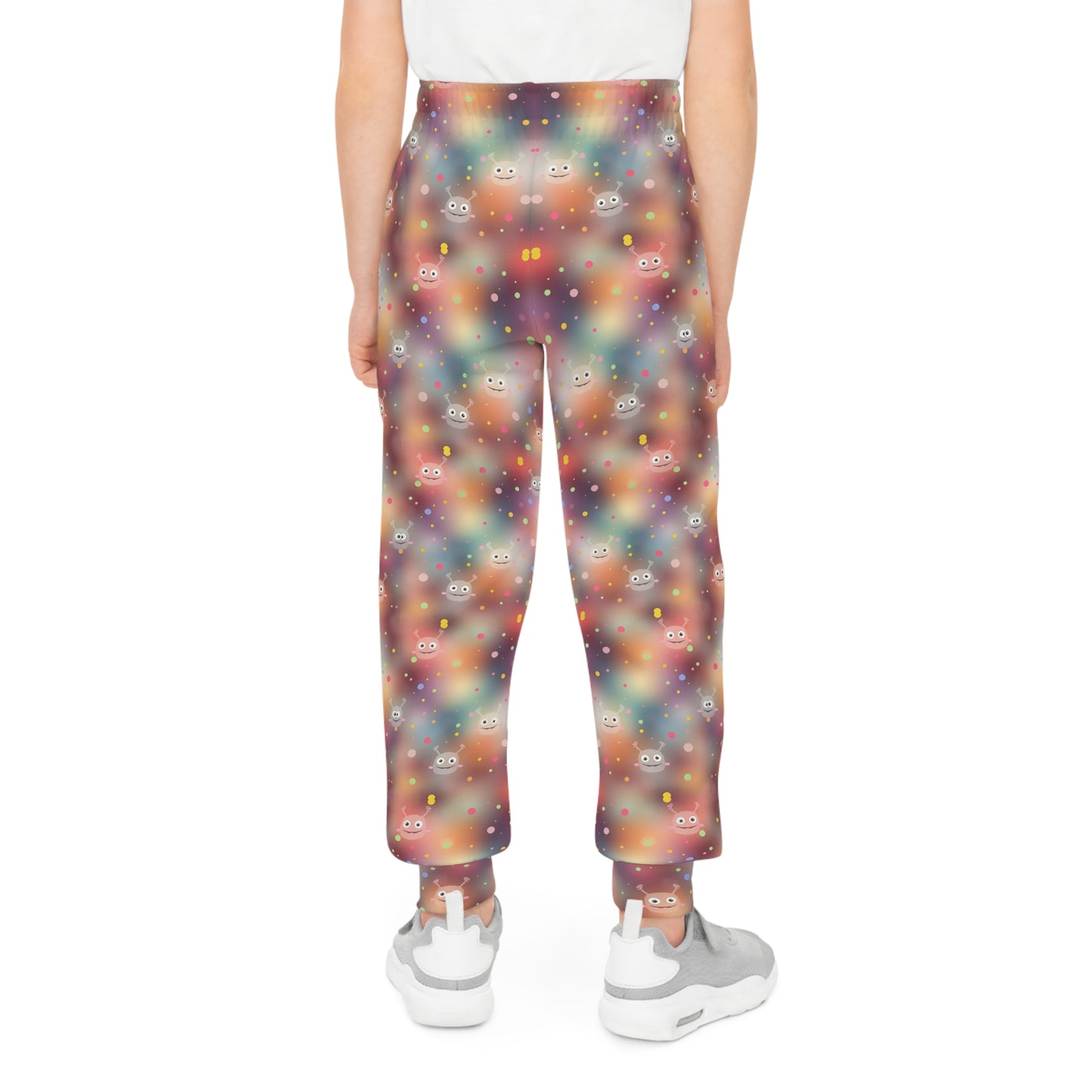 Cosmic Sprinkle Bots Monster Youth Joggers
