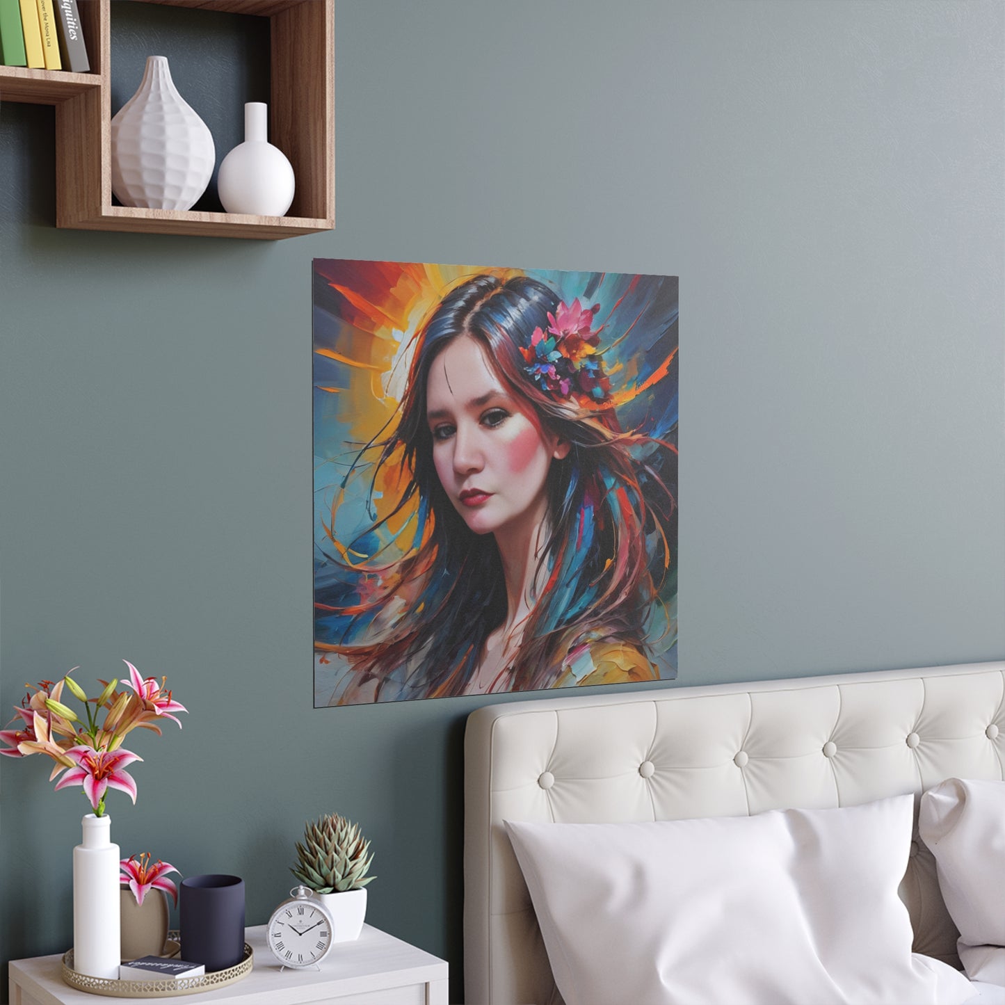 Indoor and Outdoor Silk Posters (Square 47)