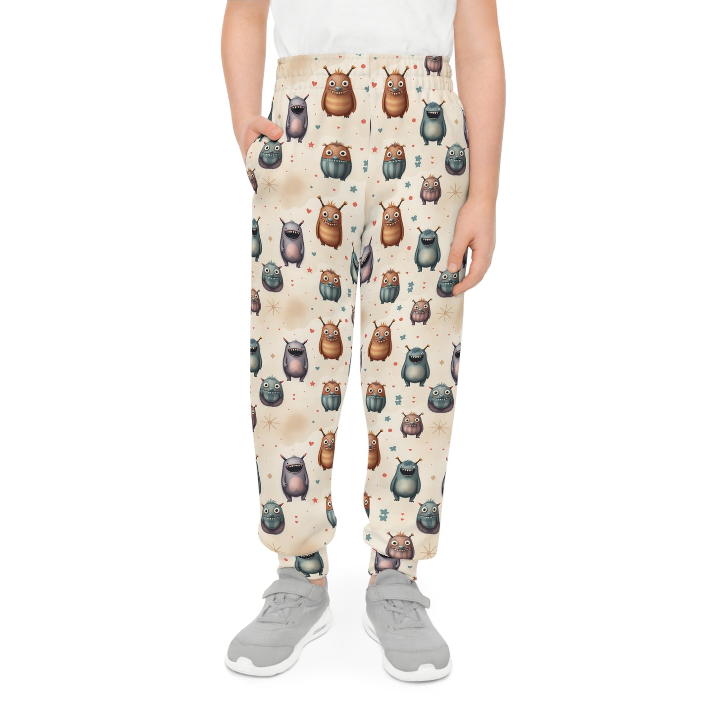 Toothy Troublemakers Monster Youth Joggers