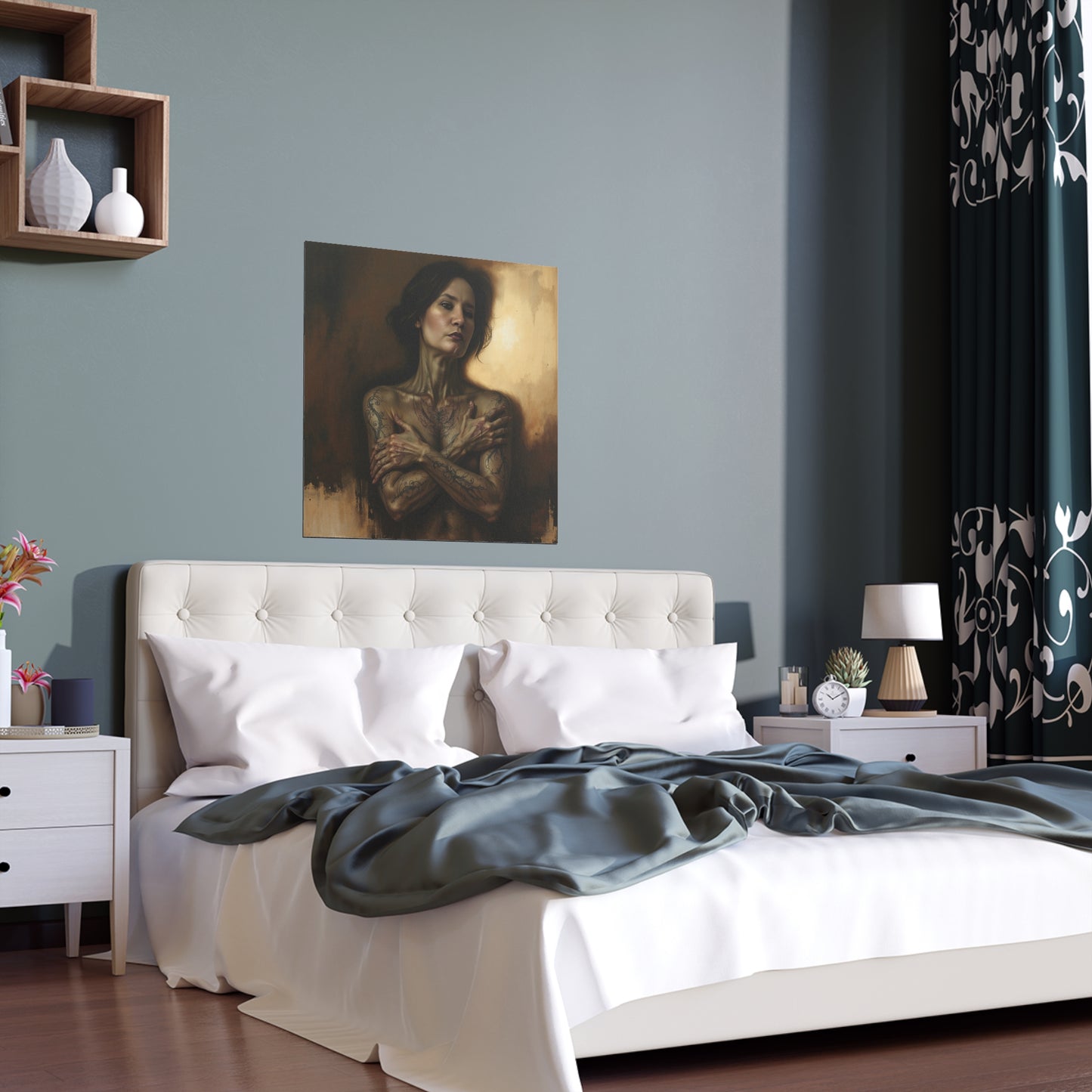 Indoor and Outdoor Silk Posters (Square 40)
